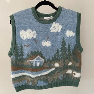Mango Sweater Vest